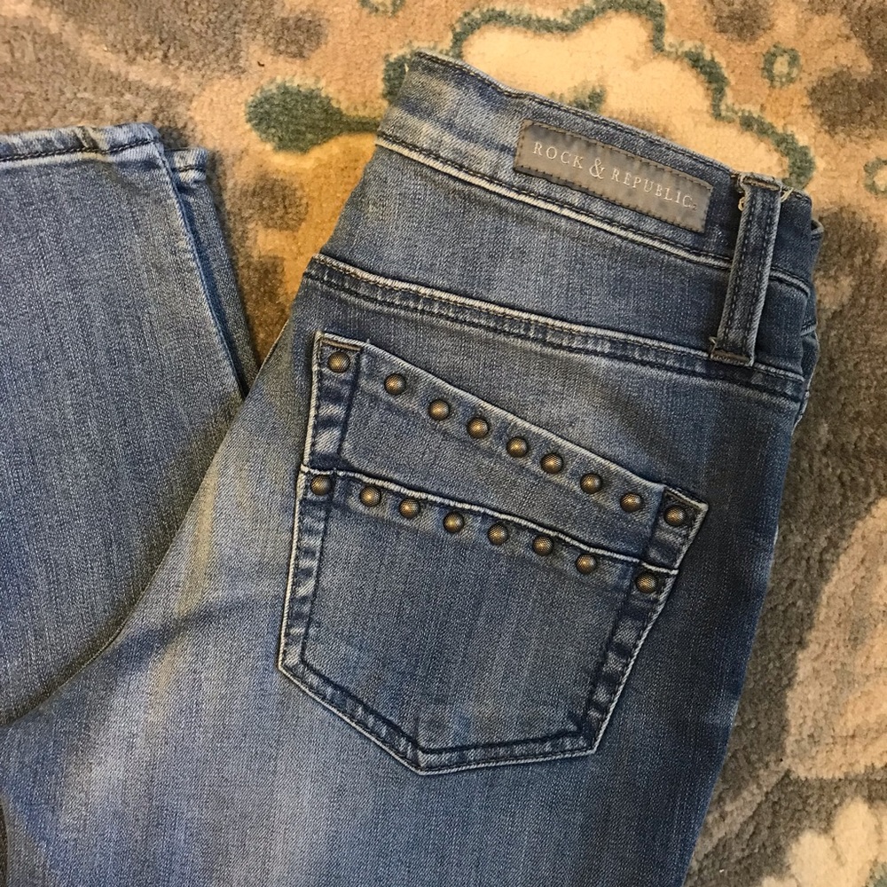 Size 8 Rock & Republic Kashmiere Skinny Jeans